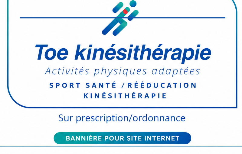 Identité visuelle Toé kinésithérapie